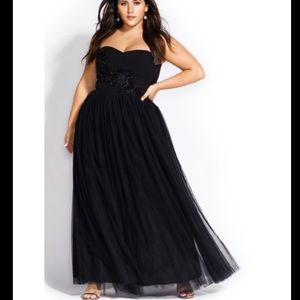 Maxi Tulle cocktail dress
